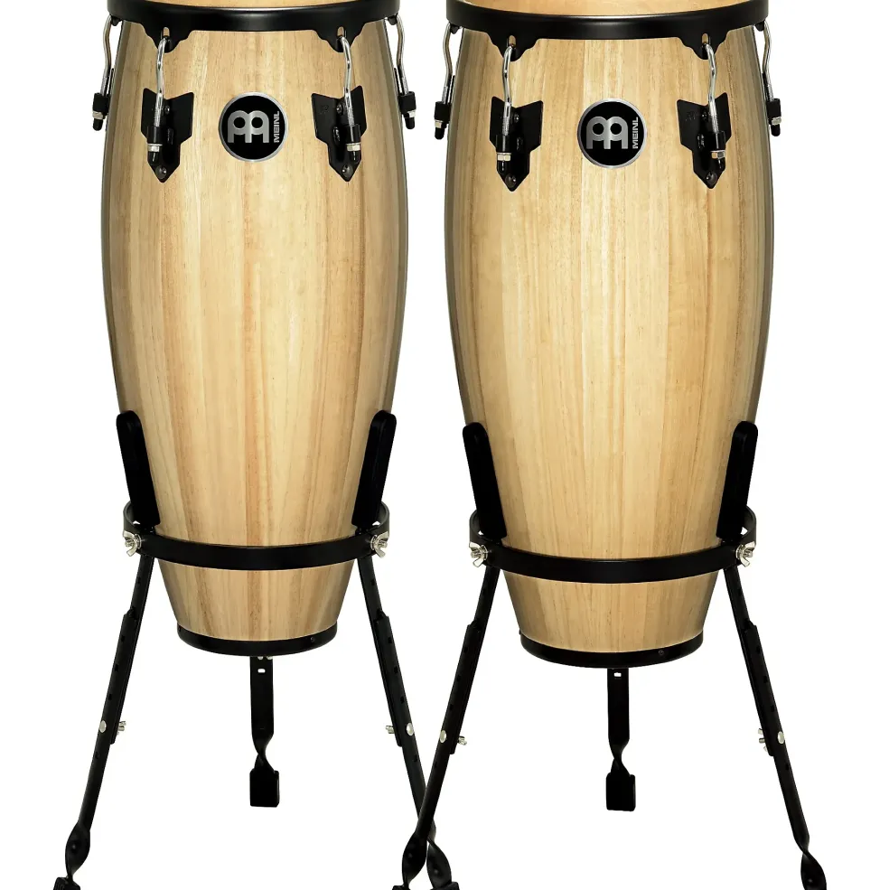 MEINL Headliner Conga Set With Basket Stand Natural