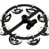 MEINL Hi-Hat Tambourine Black 1 Row