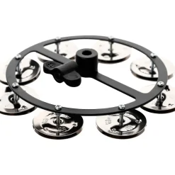 MEINL Hi-Hat Tambourine Black 1 Row