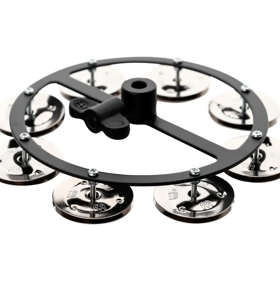 MEINL Hi-Hat Tambourine Black 1 Row