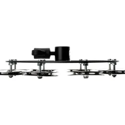 MEINL Hi-Hat Tambourine Black 1 Row