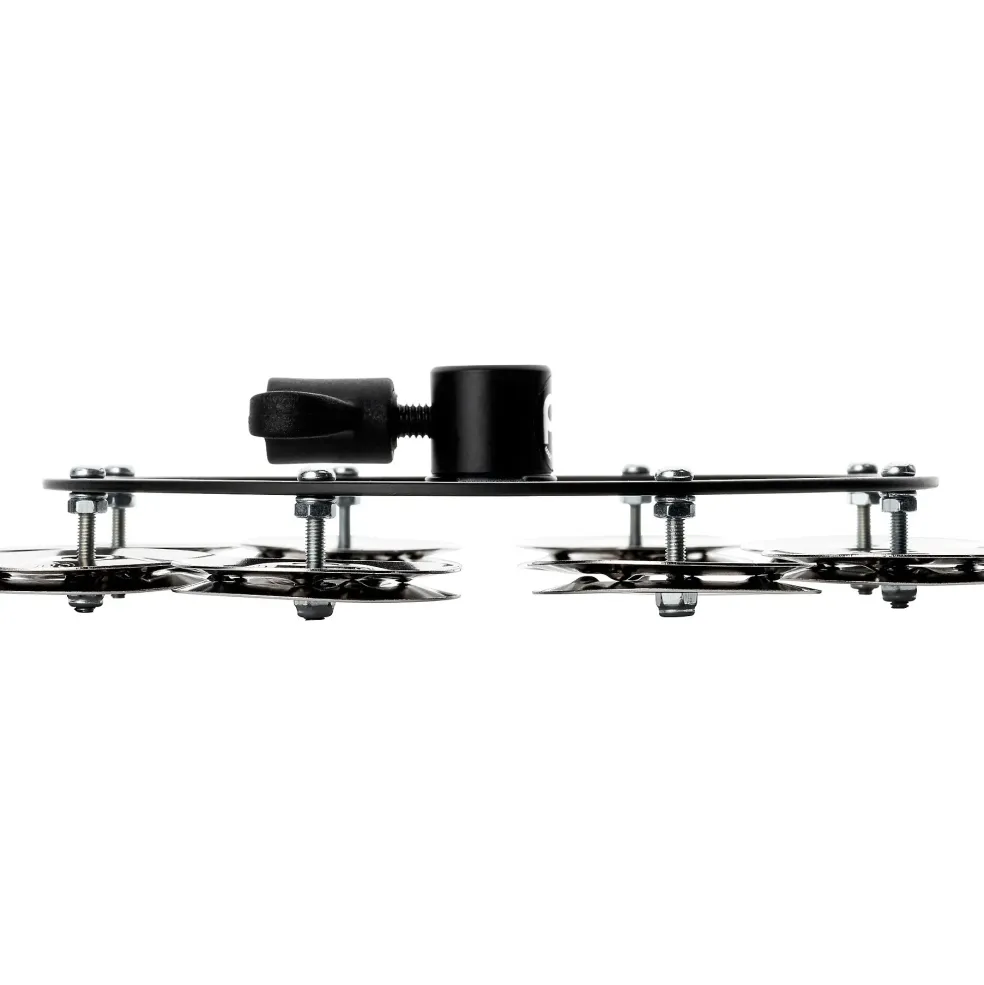 MEINL Hi-Hat Tambourine Black 1 Row