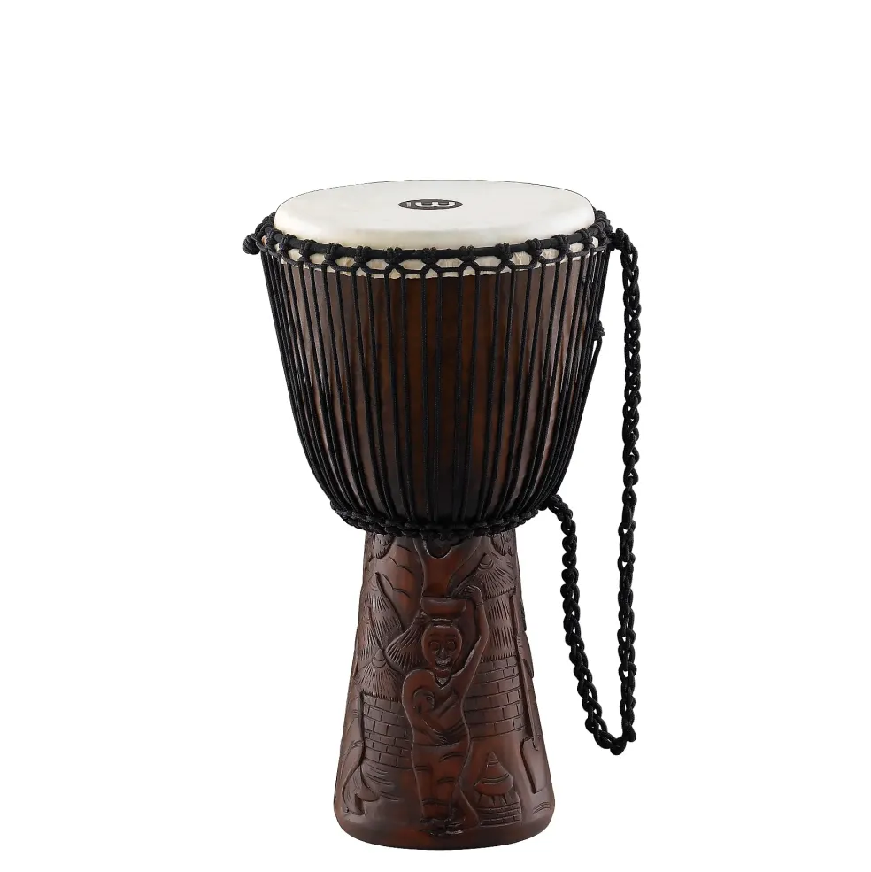 MEINL Professional African Style Djembe Village Carving 10 in.