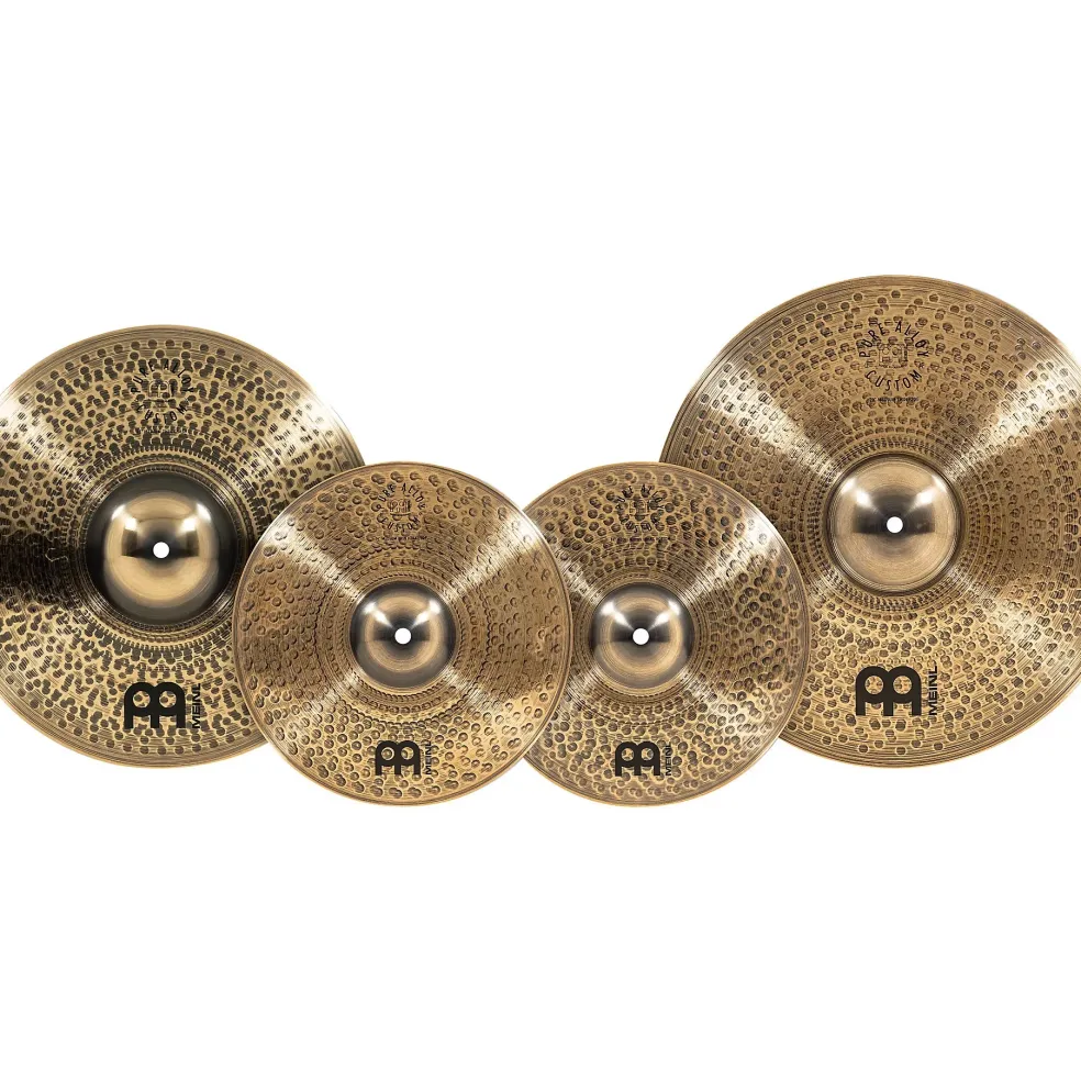 MEINL Pure Alloy Custom Cymbal Set