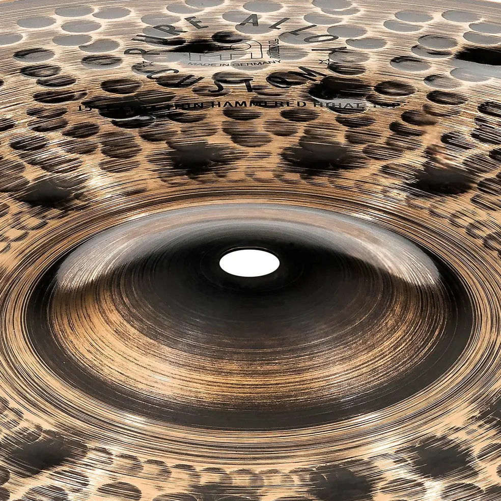 MEINL Pure Alloy Custom Extra Thin HiHat Cymbals Pair 15 in.