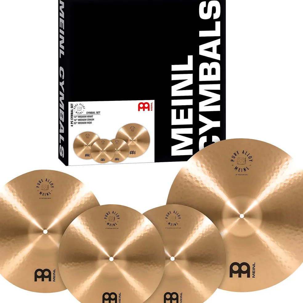 MEINL Pure Alloy Cymbal Set
