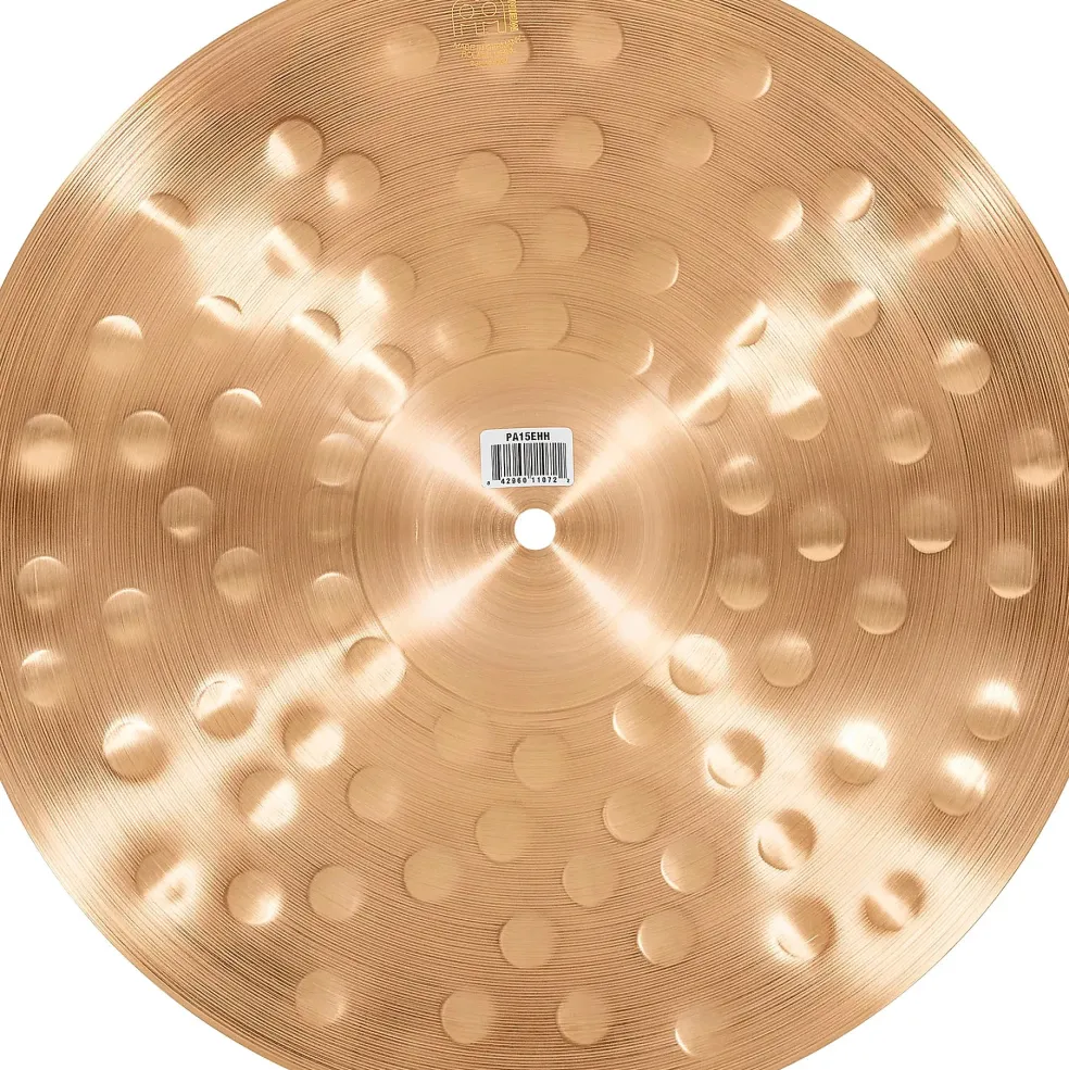 MEINL Pure Alloy Extra Hammered Hi-Hat Pair 15 in.