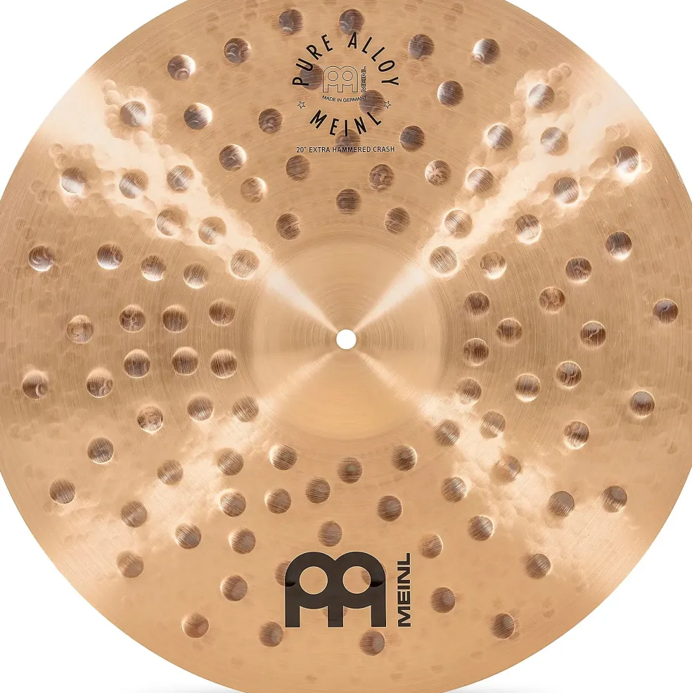 MEINL Pure Alloy Extra Hammered Crash Cymbal 20 in.