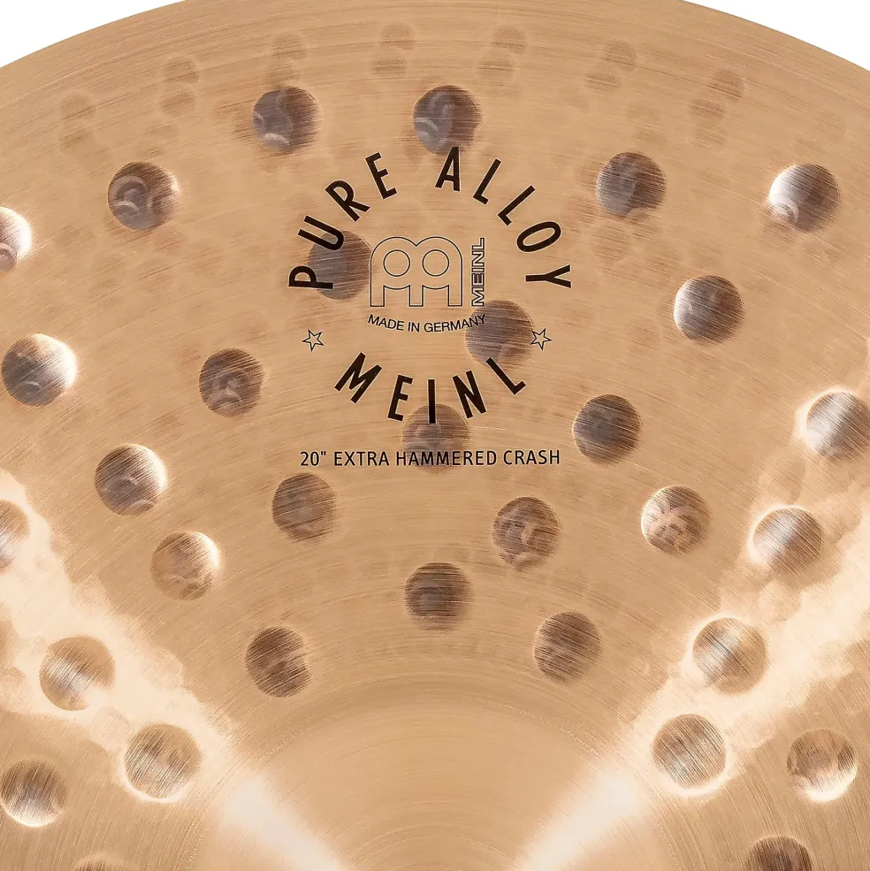MEINL Pure Alloy Extra Hammered Crash Cymbal 20 in.