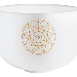 MEINL Sonic Energy Solfeggio Crystal Singing Bowl B4 10 in.