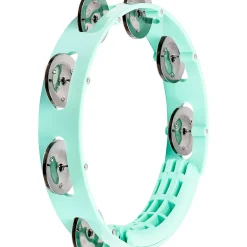 MEINL Tour Tambourine With Stainless Steel Jingles 8 in. Seafoam