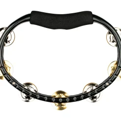 MEINL Traditional Handheld Molded ABS Tambourine Black