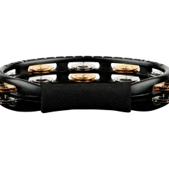 MEINL Traditional Handheld Molded ABS Tambourine Black