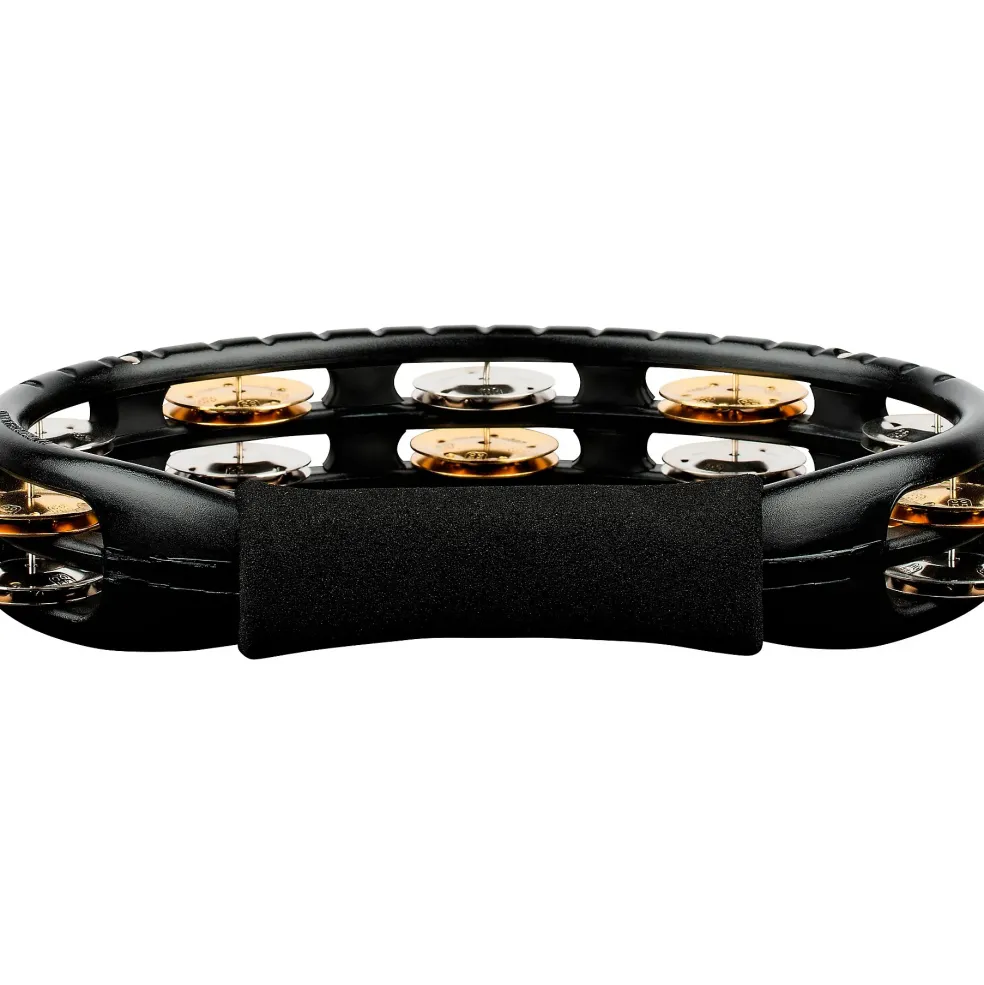 MEINL Traditional Handheld Molded ABS Tambourine Black