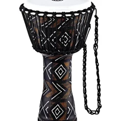 MEINL Travel Series Djembe with Synthetic Head in Kanga Sarong Finish 10 in.