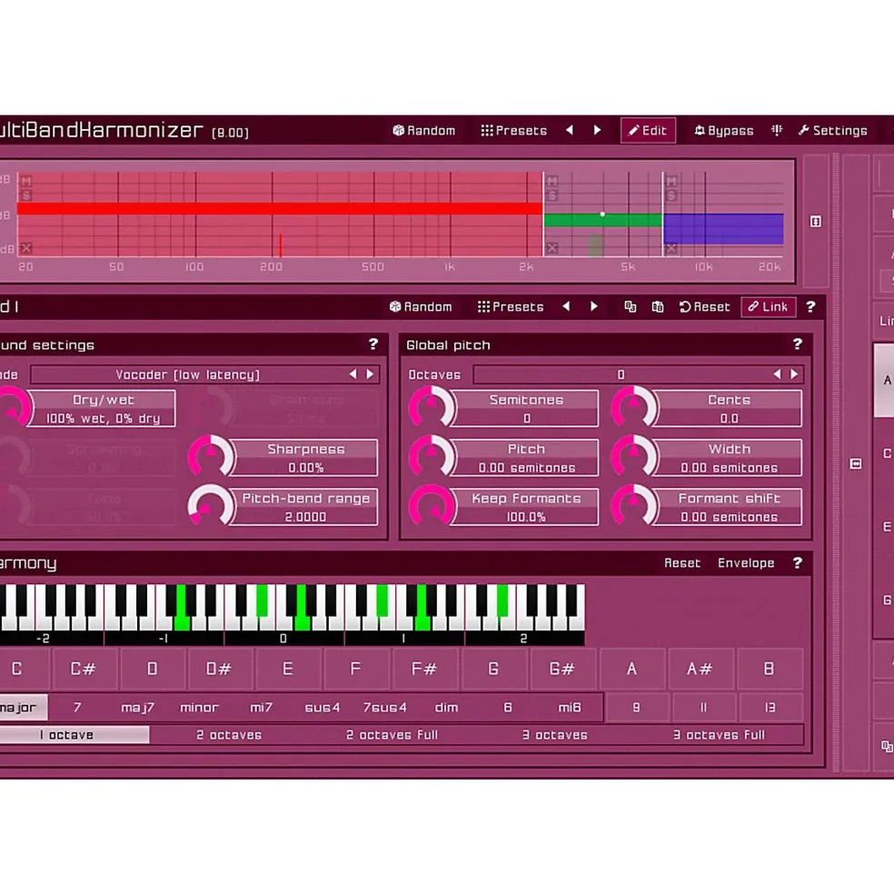 MeldaProduction MMultiBandHarmonizer Software Download