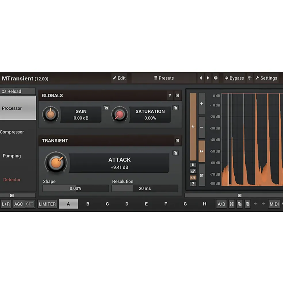 MeldaProduction Mtransient Transient Processor Software Download