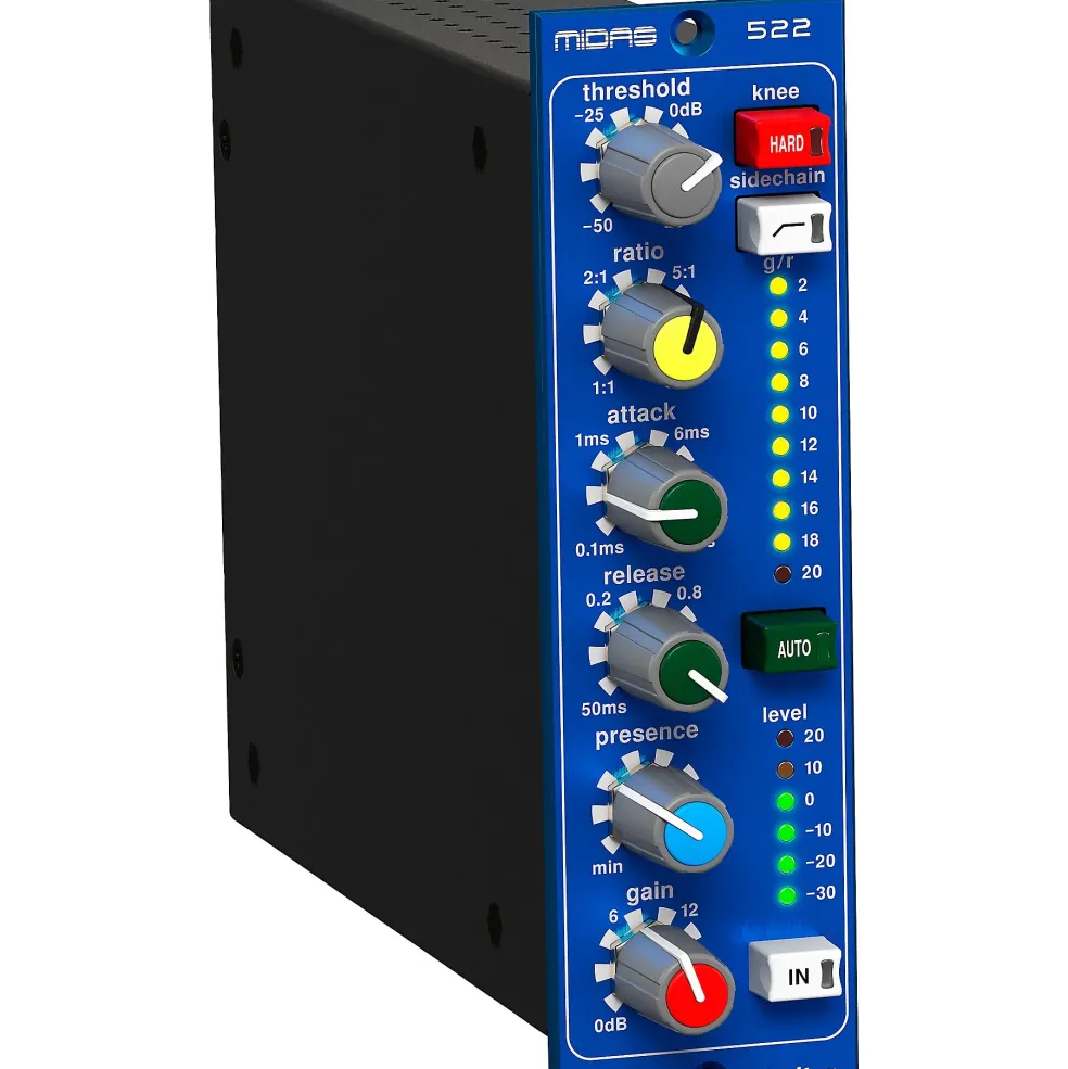 Midas 522 V2 500 Series Compressor/Limiter
