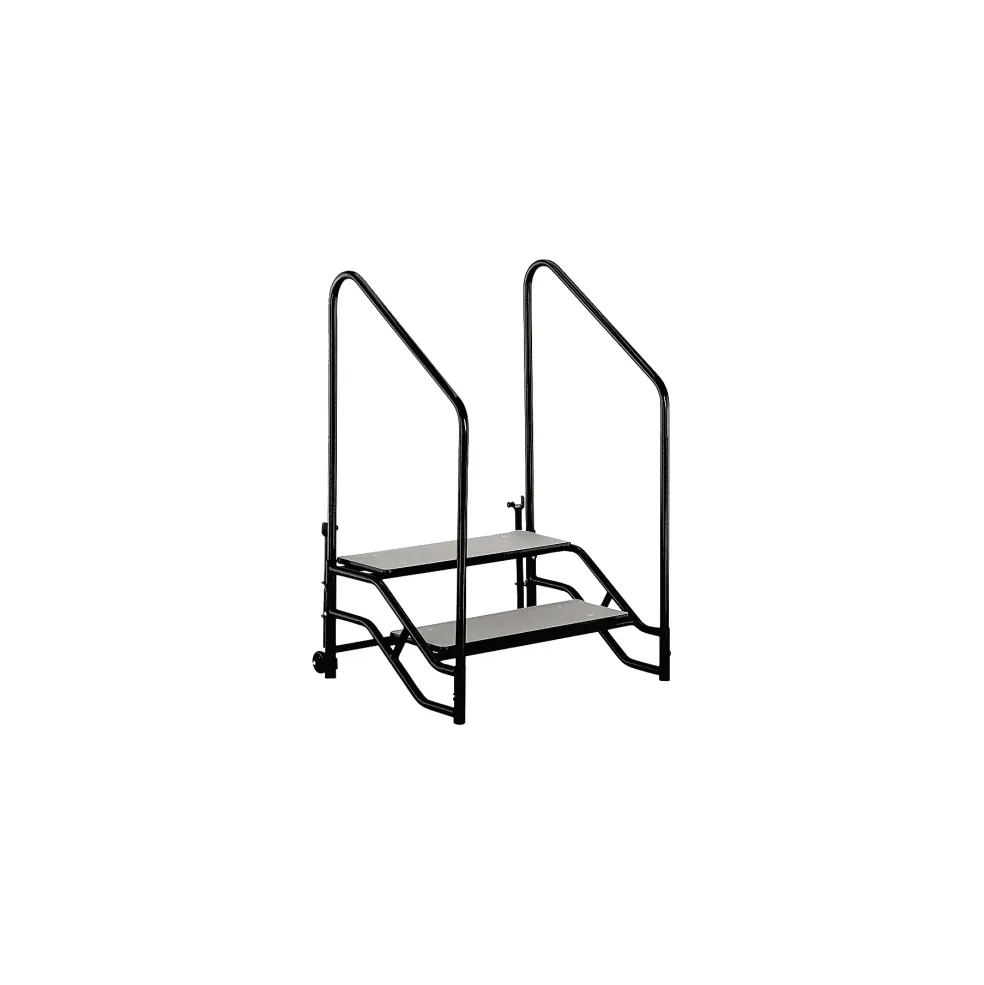 Midwest Folding Products Stage & Seated Risers Steps For 16 in.-24 in. High, 2 Steps