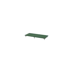 Midwest Folding Products 3' Deep X 6' Wide Single Height Portable Stage & Seated Riser 16 Inches High Hardboard Deck
