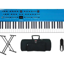 Modal Electronics Limited Cobalt8X 61-Key 8-Voice Extended Virtual Analog Synthesizer Stage Bundle