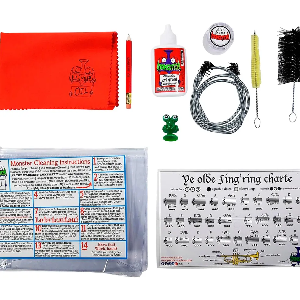 Monster Oil Synthetic Trumpet Care Kit