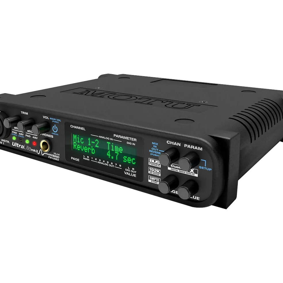 MOTU UltraLite-mk3 Hybrid Audio Interface
