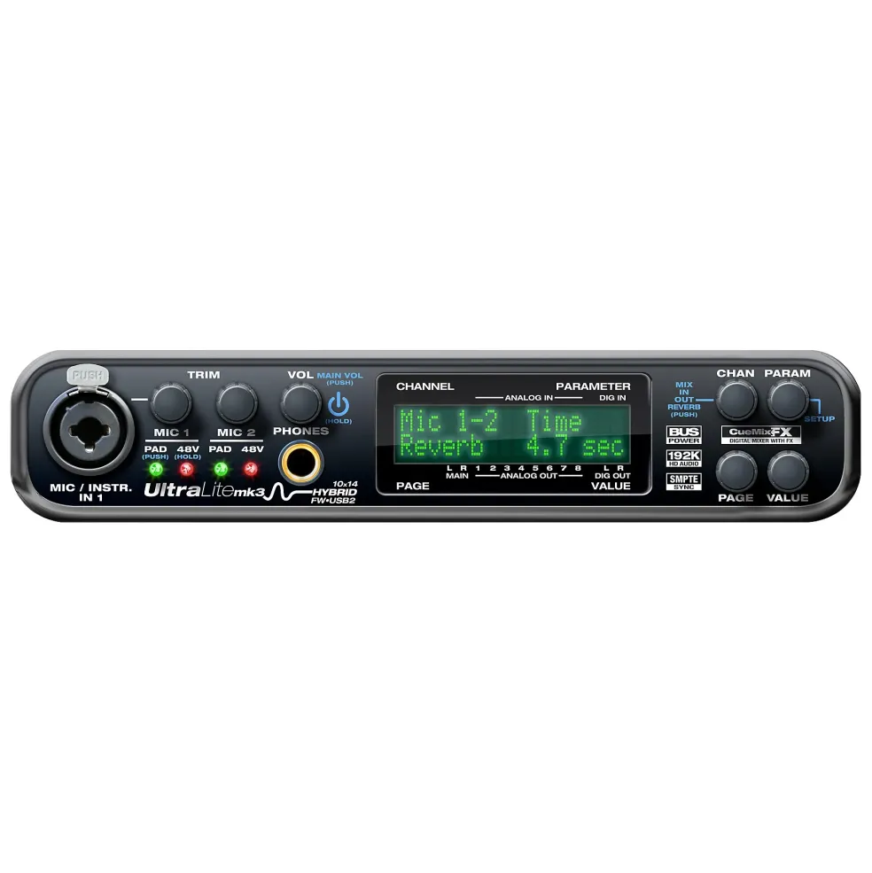 MOTU UltraLite-mk3 Hybrid Audio Interface