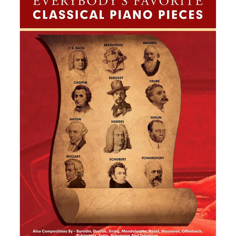 Music Sales Everybody's Favorite Classical Piano Pieces for Piano Solo