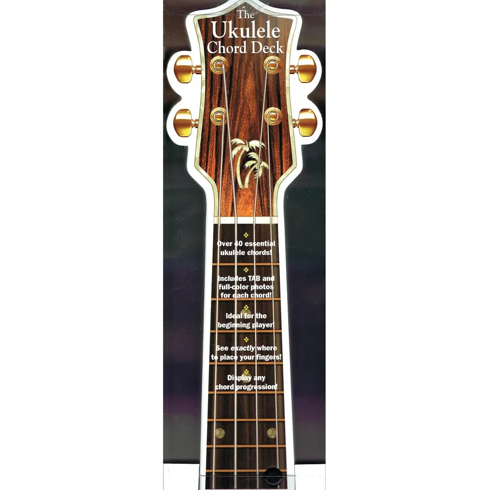 Music Sales Ukulele Chord Deck