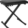 Musician's Gear KS-505-MG Padded Piano Bench Black