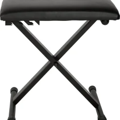 Musician's Gear KS-505-MG Padded Piano Bench Black