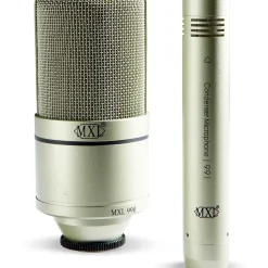 MXL 990/991 Large- and Small-Diaphragm Condenser Microphone Bundle