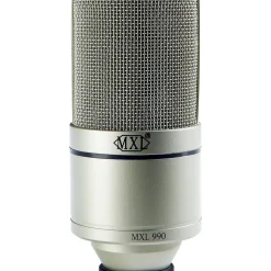 MXL 990 Large-Diaphragm Condenser Microphone With Shockmount
