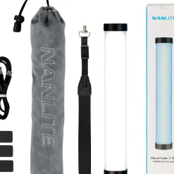 NANLITE PavoTube II 6C 10in 6w RGBWW LED Tube with Internal Battery