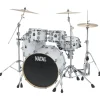 Natal Drums Ash US Fusion X 5-Piece Shell Pack White Swirl