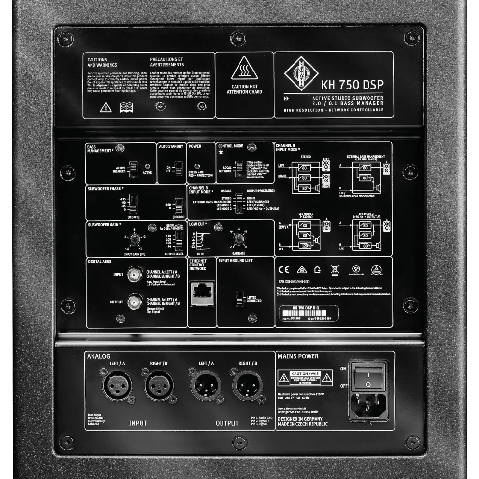 Neumann KH120II 7.1.4 Immersive Audio Studio Monitor System