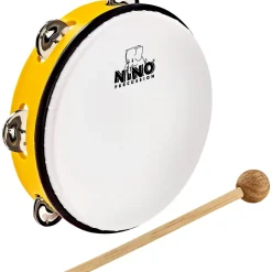Nino ABS 8" Tambourine Yellow