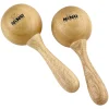 Nino Wood Maracas Natural Medium