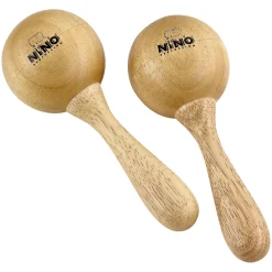 Nino Wood Maracas Natural Medium