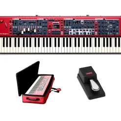 Nord Stage 4 Compact 73-Key Keyboard Complete Bundle
