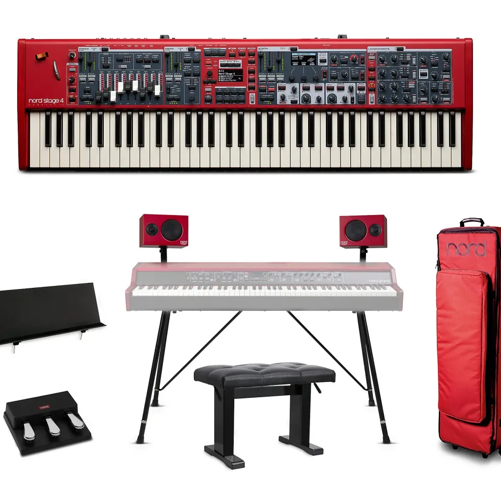 Nord Stage 4 Compact 73-Key Keyboard Travel Bundle