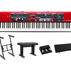 Nord Stage 4 88-Key Keyboard Stage Bundle
