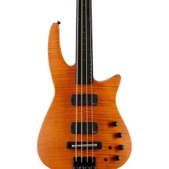 NS Design CR4 Fretless Electric Bass Guitar Satin Amber