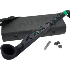 Nuvo jSax 2.0 Plastic Saxophone Black/Green
