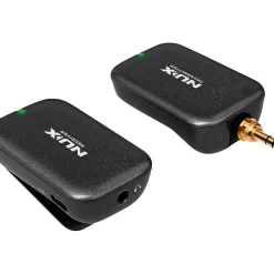 NUX B-7PSM 5.8 GHz Wireless in-Ear Monitoring System, Charging Case Included, Stereo Audio transmitter Black