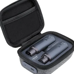NUX B-3RC 2.4GHz Wireless Mic System Dynamic Mic Bundle With Recharging Case Black