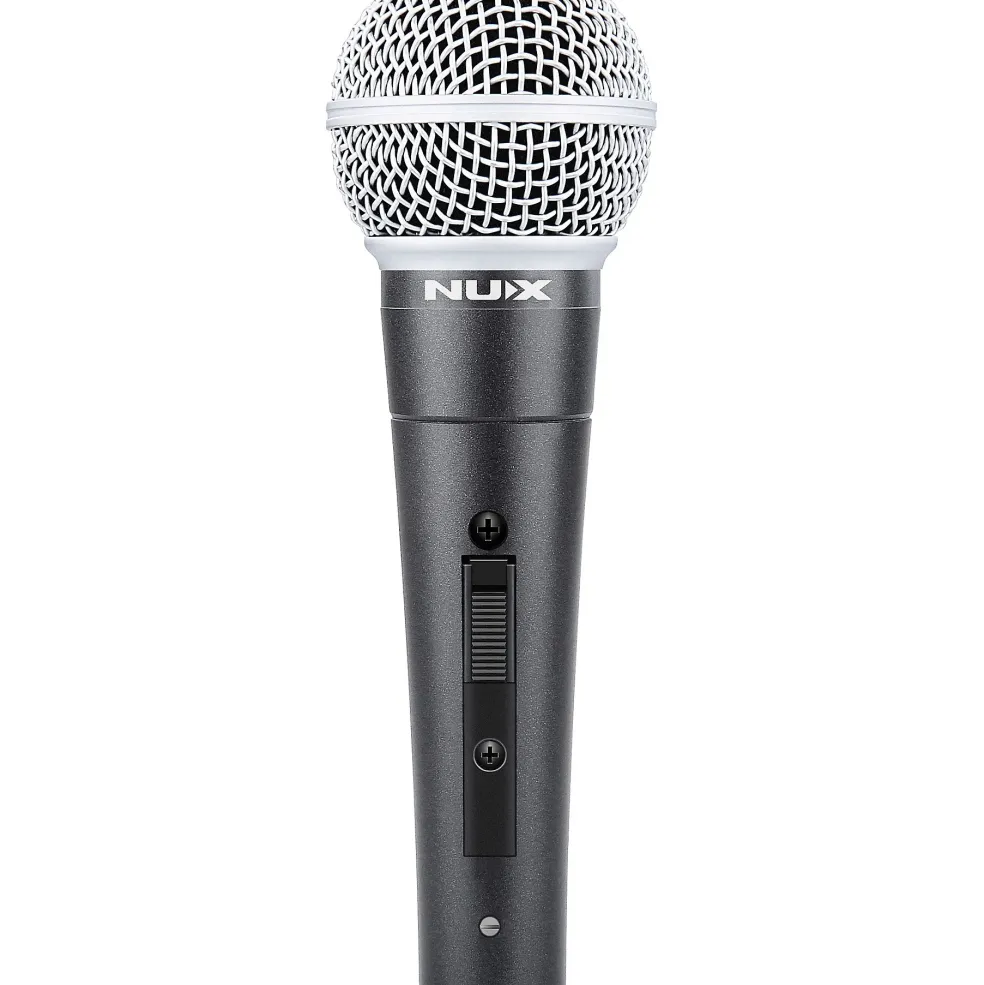 NUX B-3RC 2.4GHz Wireless Mic System Dynamic Mic Bundle With Recharging Case Black