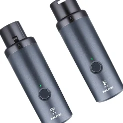 NUX B-3RC 2.4GHz Wireless Mic System Dynamic Mic Bundle With Recharging Case Black