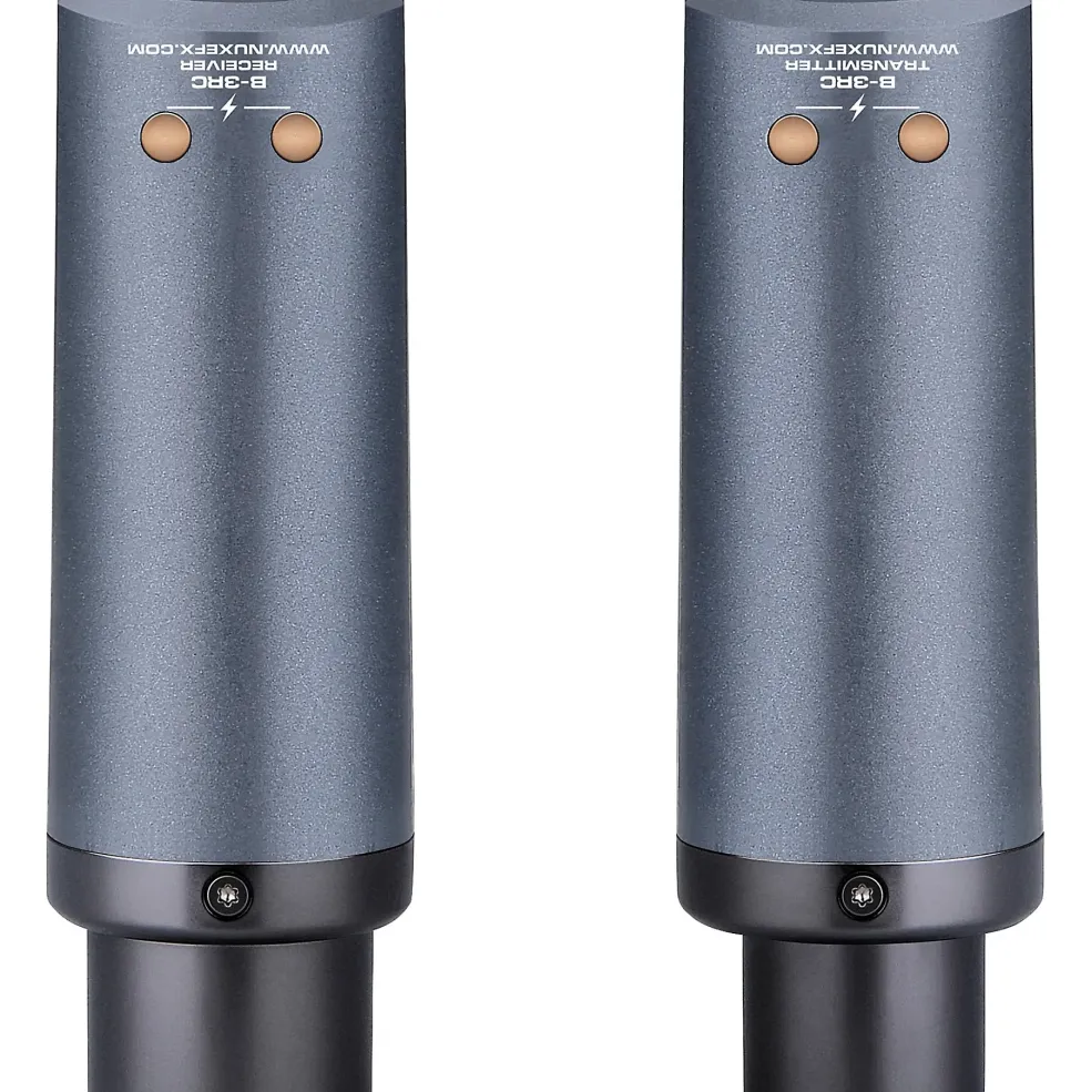 NUX B-3RC 2.4GHz Wireless Mic System Dynamic Mic Bundle With Recharging Case Black
